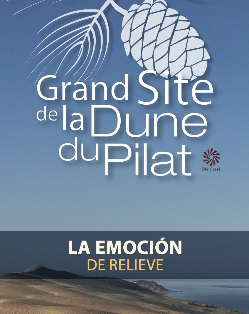 Emotion en L & #039; emoción en relieve Dune du Pilat