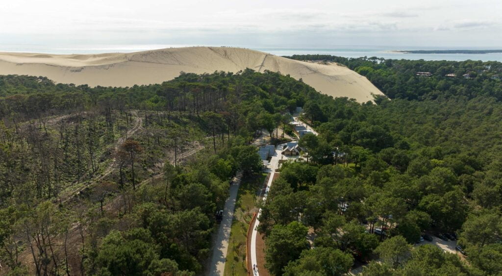 Back in pictures on this major construction site! - Pilat Dune