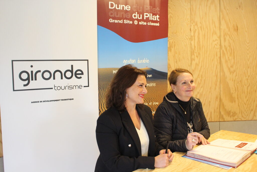 Partenariat entre Gironde Tourisme et le Grand Site de la Dune du Pilat - Dune du Pilat