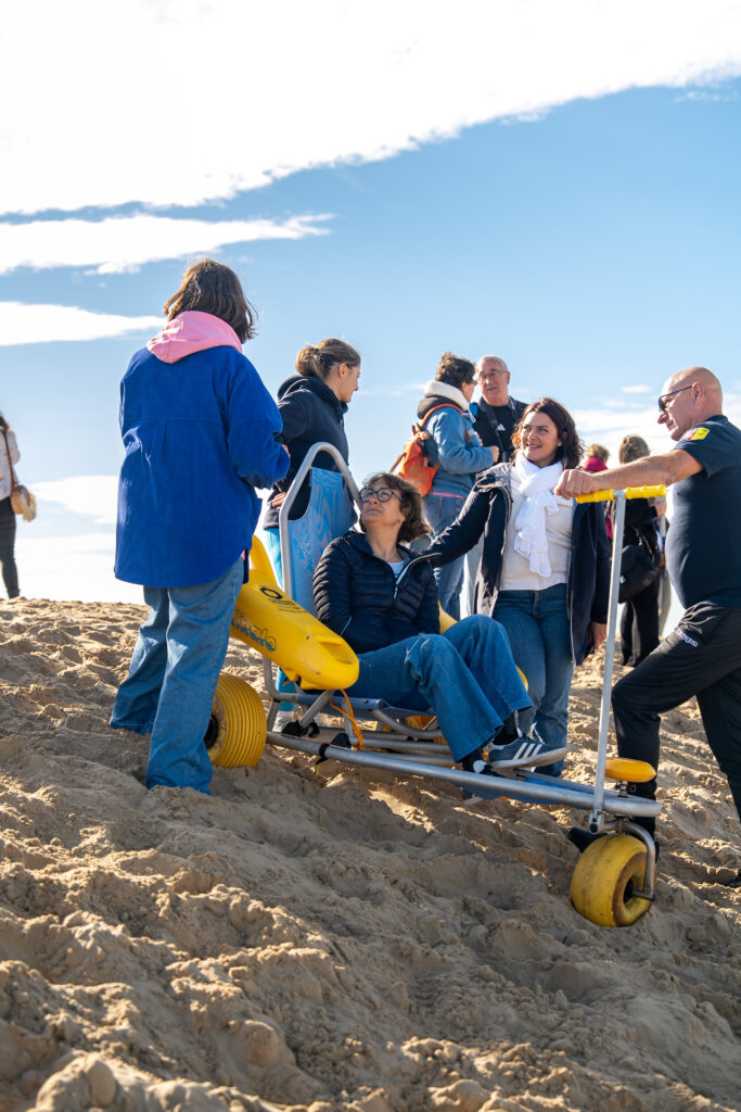 Handi Dune 2025 : une ascension solidaire exceptionnelle - Dune du Pilat