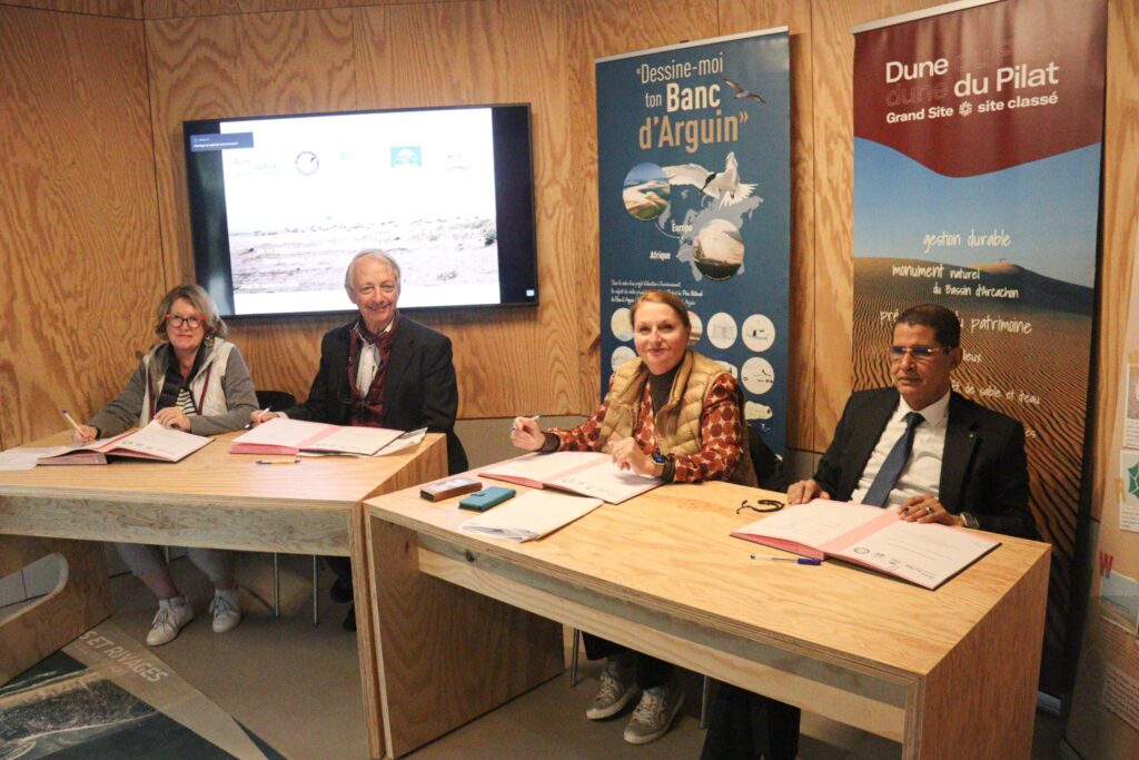 SIGNATURE CONVENTION - BANC D'ARGUIN EN MAURITANIE - Dune du Pilat