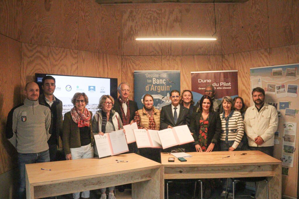 SIGNATURE CONVENTION - BANC D'ARGUIN EN MAURITANIE - Dune du Pilat