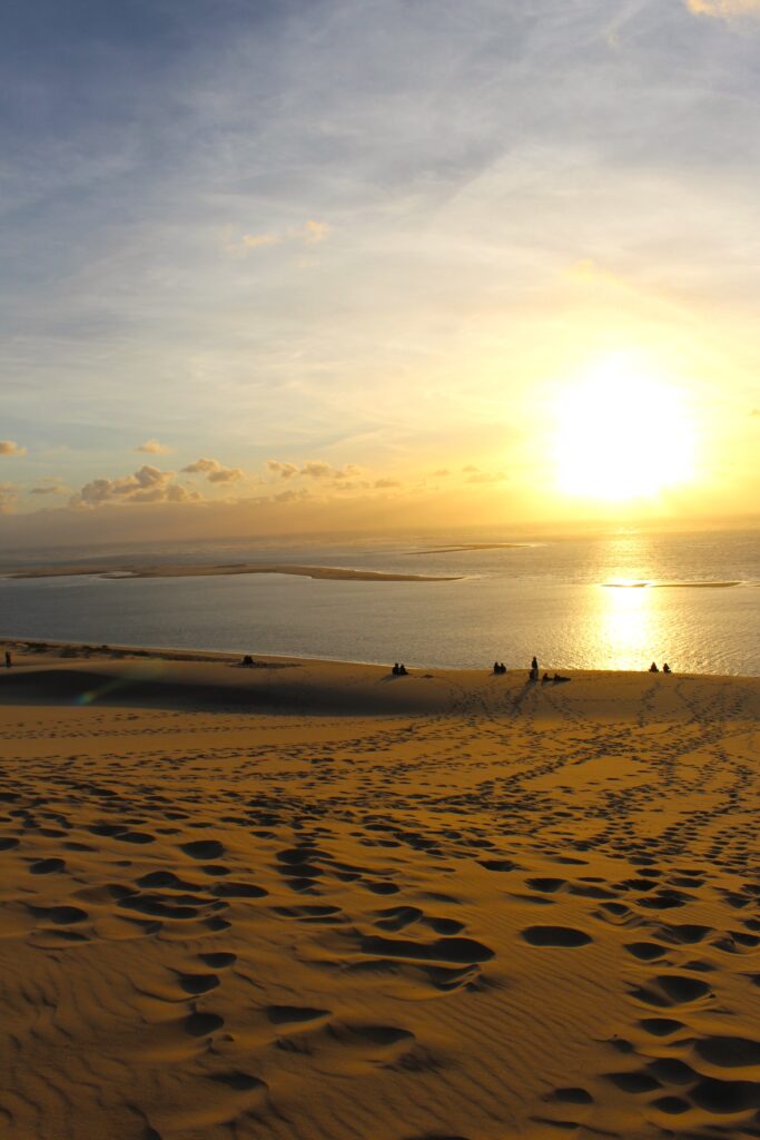 L'escalier est installé ! - Dune du Pilat