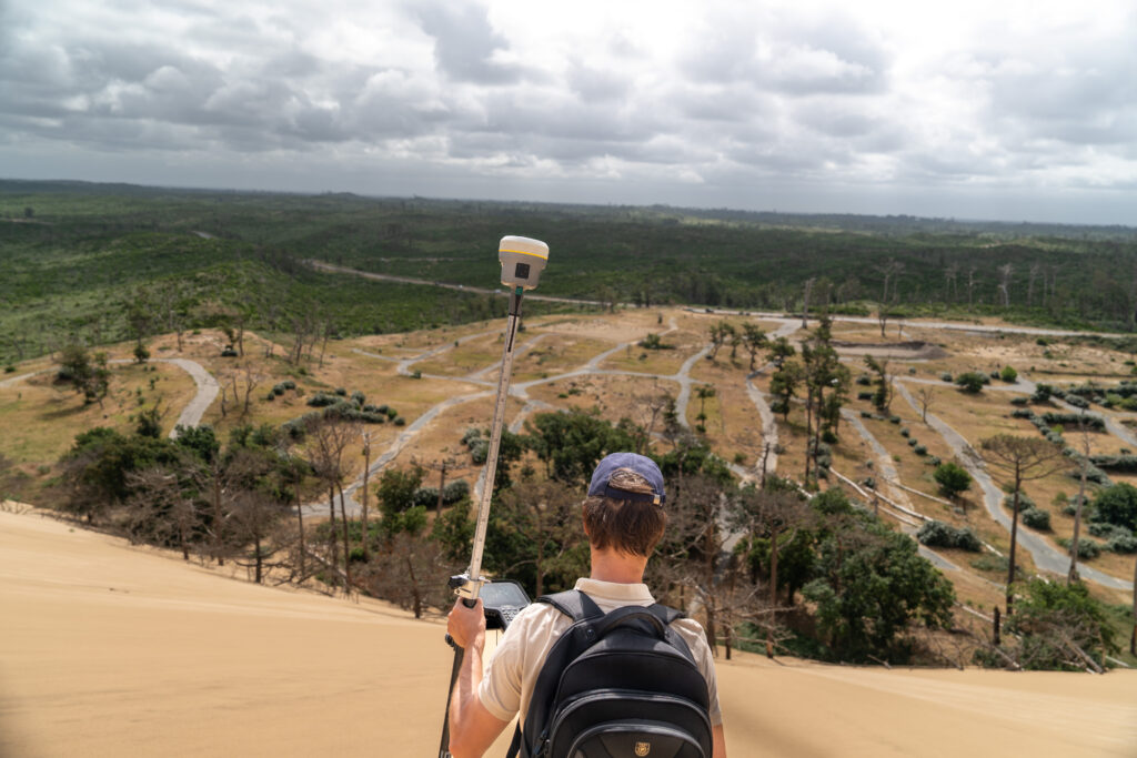 Au sommet de la Dune du Pilat - Dune du Pilat