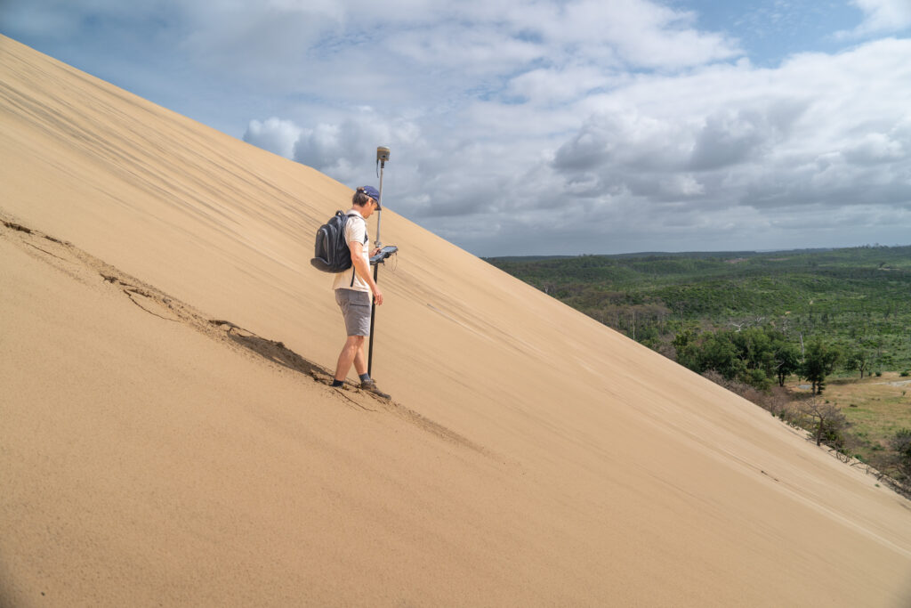 Au sommet de la Dune du Pilat - Dune du Pilat