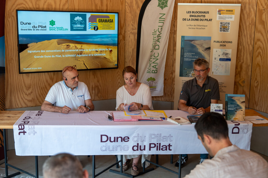 Des partenariats renforcés avec le Banc d'Arguin et le GRAMASA - Dune du Pilat