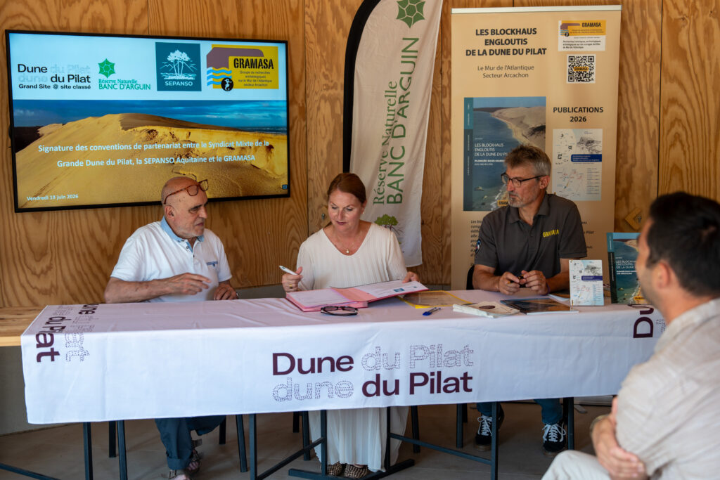 Des partenariats renforcés avec le Banc d'Arguin et le GRAMASA - Dune du Pilat