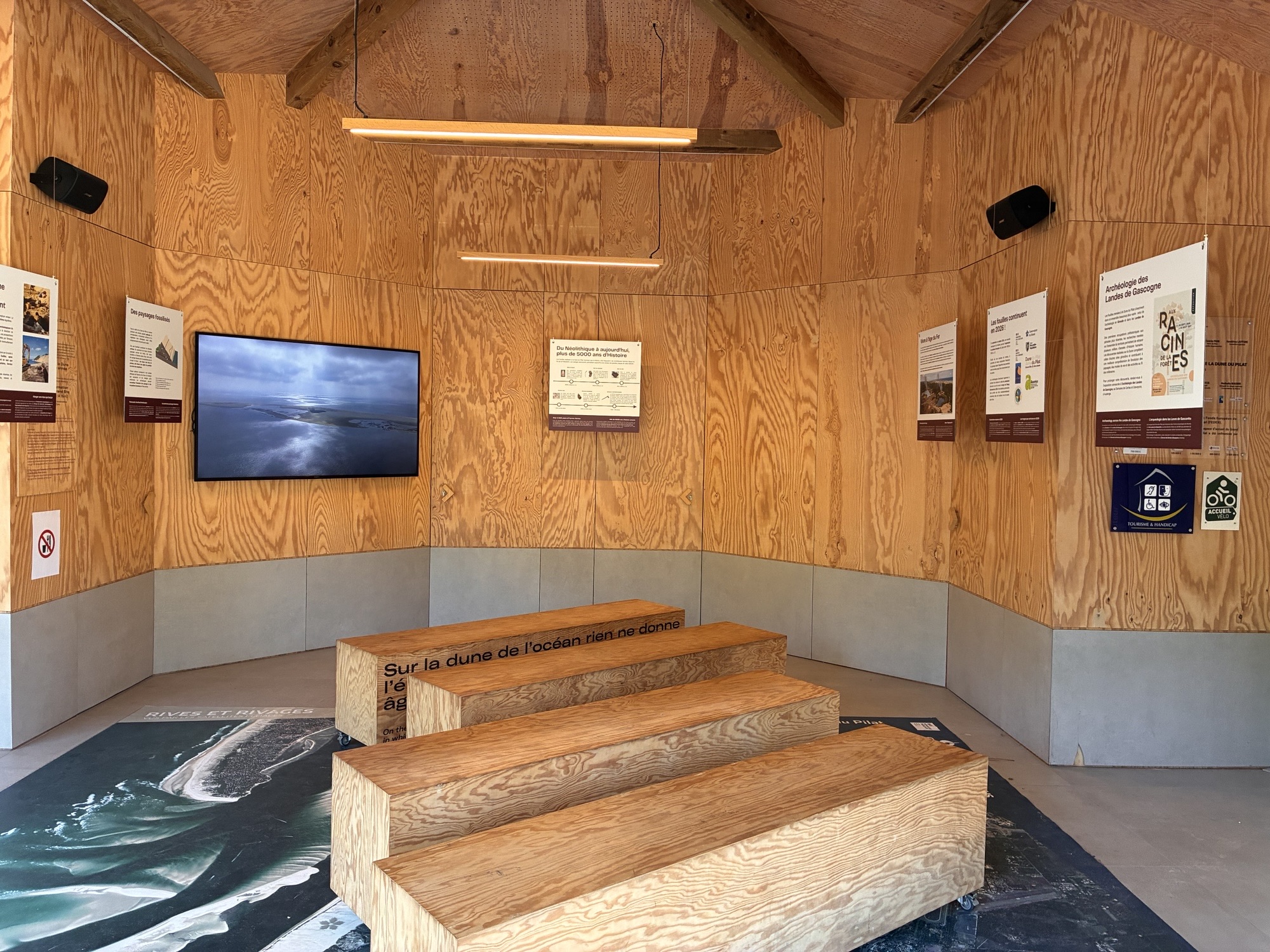 Sitio de excavación arqueológica - Duna del Pilat